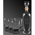 Ravinia Decanter & Glasses Set (5 Piece)